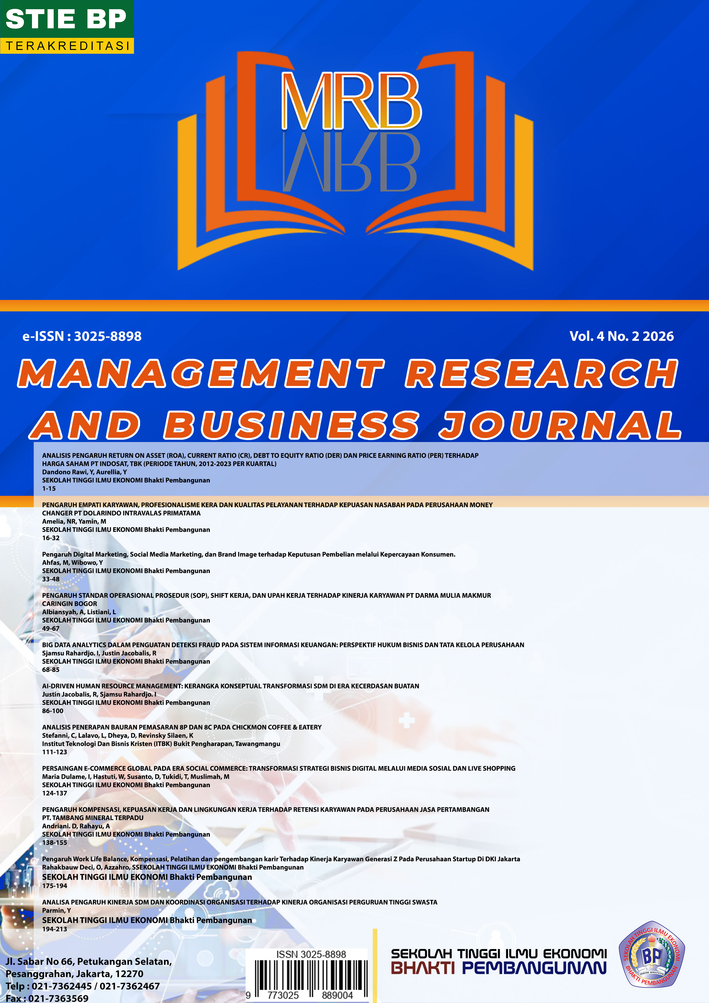 					View Vol. 4 No. 2 (2026): Edisi : Agustus
				